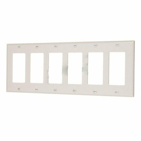AMERICAN IMAGINATIONS Rectangle Beige Electrical Switch Plate Plastic AI-37096